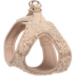 Flamingo chien harnais step&go pookie beige l 32 - 37cm 42 - 46cm