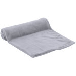 Flamingo couverture nardo rectangle gris clair 100x70x0, 5 cm