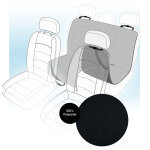 Flamingo couverture de protection pour voiture coda noir 214x147cm pour chien