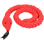 Flamingo jouet chien flocco serpent rouge 95cm
