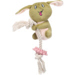 Flamingo jouet chiot dadi koala avec corde vert