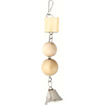Flamingo jouet pour perroquet blocs en bois 25cm 33cm
