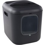 Flamingo romy toilette pour chat anthracite 50x57, 5cm