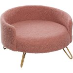 Flamingo sofa dizco ronde rose