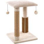 Flamingo una arbre � chat avec jouets cr�me 35x35x48, 5cm
