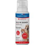 Francodex huile de saumon peau et pelage pour chiens et chats 200ml