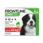 Frontline combo xl chien > 40kg - 6 pipettes