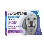 Frontline spot - on chien 20 - 40kg 3 pipettes