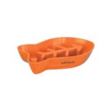 Gamelle anti - glouton poisson orange