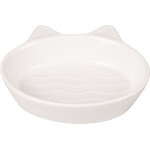 Gamelle chat gizmo en cramique blanc 170ml 13cm