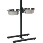 Gamelle support en h avec 2 ecuelles otis 2x25cm 2, 5l