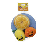 Good ldv collection du jouets pour chiens frisbee + 3 peluches knuffels