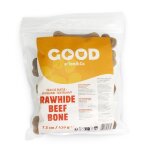 Good rawhide beef bone pour chien cuir brut 7, 5cm