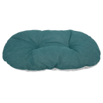Good teal / sand coussin ovale pour chiens 49x30cm