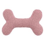 Good teddy peluche os rose pour chiens 27cm