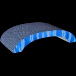 Flamingo griffoir mawimbi bridge pour chat