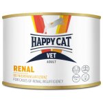 Happy cat vet diet renal nourriture humide pour chat 6x200g