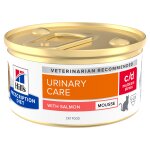 Hill's prescription diet c / d multicare stress urinary care pour chats au saumon 12x85g