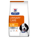 Hill's prescription diet c / d urinary multicare croquettes pour chien 12kg poulet