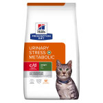 Hill's prescription diet c / d urinary stress multicare + metabolic croquettes pour chat au poulet 11kg ...