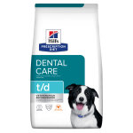 Hill's prescription diet t / d dental care croquettes pour chien au poulet - 10 kg