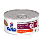 Hill's prescription diet i / d ab + botes pour chat au poulet - 24 x 156g
