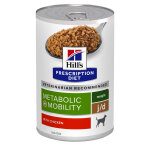 Hill's prescription diet j / d metabolic + mobility bo�tes pour chien 12x370g