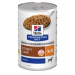 Hill's prescription diet k / d kidney bote pour chien 12x350 g