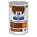 Hill's prescription diet k / d kidney care bote pour chien 1x354g au poulet et lgumes