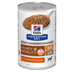 Hill?s prescription diet k / d kidney + mobility - pte pour chien au poulet - 12 x bote de 370 g