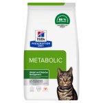Hill's prescription diet metabolic croquettes pour chat au poulet - 12kg