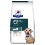 Hill's prescription diet w / d diabetes care croquettes pour chien 10kg poulet