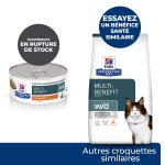 Hill's prescription diet w / d multi benefit botes pour chat au poulet - 24x156g