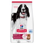 Hill?s science plan croquettes chien adult medium agneau & riz 14 kg