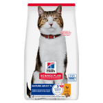 Hill?s science plan mature adult 7 + croquettes chat poulet 1, 5kg