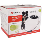 Jouet chien elton interactif distributeur automatique de friandises + balles de tennis 33x24x29cm Jouet chien elton interactif distributeur automatique de friandises + balles de tennis 33x24x29cm