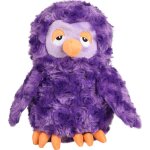 Jouet chien lorio peluche hibou small pourpre 20cm