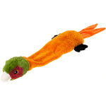 Flamingo jouet peluche shaky mallard pour chien 32x14x4