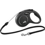 Laisse flexi new classic cordon s / 5m noir Laisse flexi new classic cordon s / 5m noir