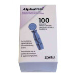 Lancettes stériles alphatrak calibre 28 - boîte de 100 Lancettes stériles alphatrak calibre 28 - boîte de 100