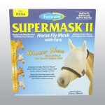 Masque anti - mouches supermask horse - avec oreilles