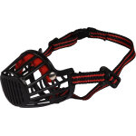 Flamingo museli�re silas xxs noir pour chien 19cm 27 - 34cm