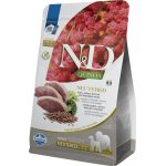 N&d quinoa neutered canard croquettes pour chiens medium maxi 2, 5kg