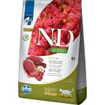N&d quinoa urinary canard croquettes pour chats 5kg