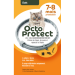 Octoprotect collier antiparasitair pour chats