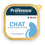 Pr�f�rence nourriture humide sachet pour chat 100g