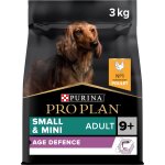 Purina pro plan age defence small & mini croquettes pour chiens adulte 9 + poulet 3kg