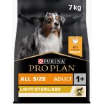 Purina pro plan optiweight light / sterilised pour chien all sizes 7kg