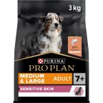 Purina pro plan optiderma pour chien adulte 7 + medium & large 3kg