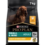 Purina pro plan light sterilised pour chien small & mini 7kg